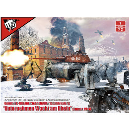 [PTM]FIST OF WAR(フィスト・オブ・ウォー) 1/72 ドイツ軍E-100 ゼクスフースラー型 改装B型砲塔 ラインの守り作戦1947年1月 プラモデル(47014) ロケットモデルズ