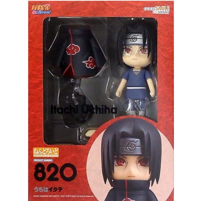 海外限定 ねんどろいど 820 うちはイタチ NARUTO-ナルト- 疾風伝 完成