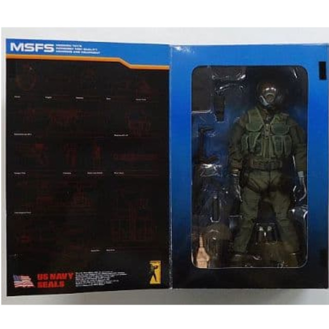 [FIG]リアルアクションヒーローズ No.126 RAH クロマニヨン NO.28 US NAVY SEALS(ネイビーシールズ) 完成品 可動フィギュア メディコム・トイ