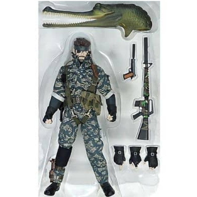 [FIG]リアルアクションヒーローズ No.228 RAH スネーク(カモフラージュVer.) METAL GEAR SOLID 3: SNAKE EATER 完成品 可動フィギュア メディコム・トイ