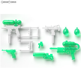[PTM]LittleArmory(リトルアーモリー) 1/12 LA053 ウォーターガンC(ホワイト×クリアグリーン) プラモデル TOMYTEC(トミーテック)