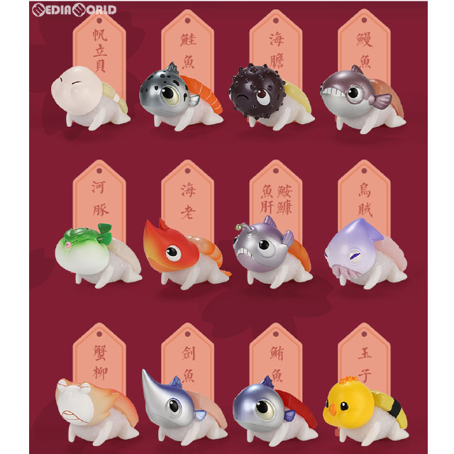 [FIG] (BOX)BABY寿司シリーズ 完成品 フィギュア(12個) POP MART(ポップマート)