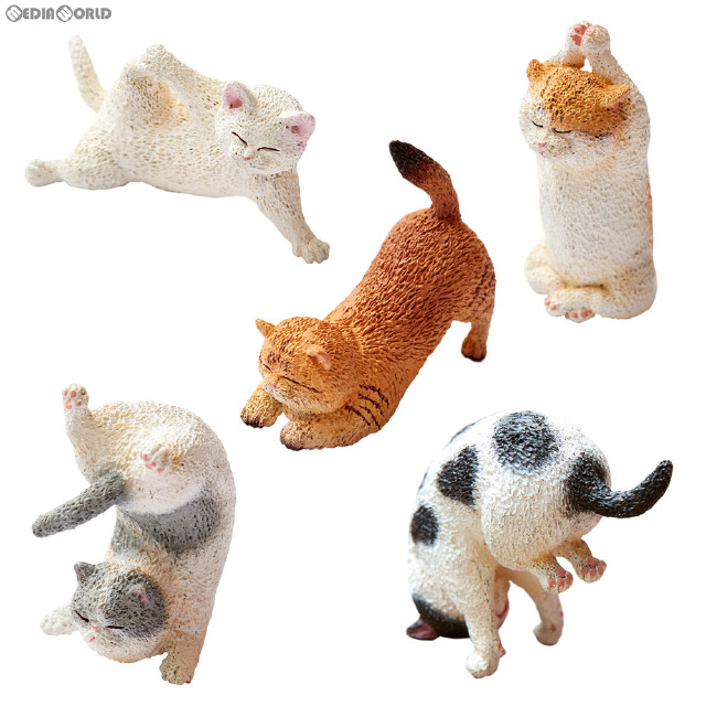 [FIG] (BOX)ANIMAL LIFE(アニマルライフ) Baby Yoga Cat べいびーよがきゃっと 完成品 フィギュア(6個) Yendar(エンダー)