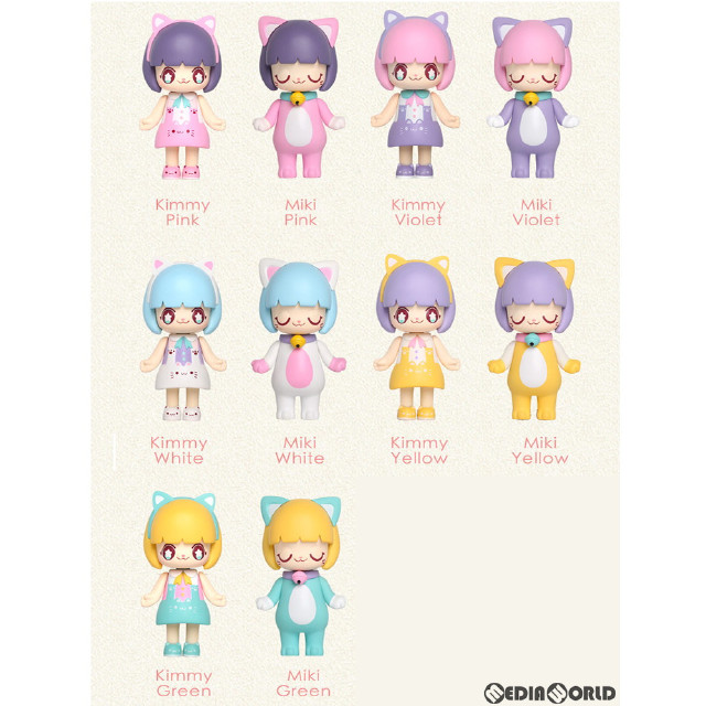 [FIG] (BOX)CandyBOX(キャンディボックス) KIMMY&MIKI ベーシックシリーズ トレーディングフィギュア(10個) 52Toys