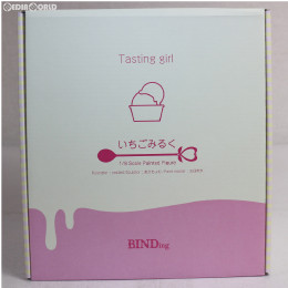 [FIG]ポストカード付属 クリエイターズコレクション いちごみるく Tasting girl 1/8 完成品 フィギュア ネイティブオンラインショップ&FANZA限定 BINDing(バインディング)/ネイティブ