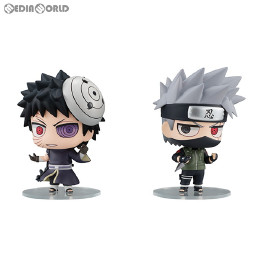 [FIG]ちみメガ バディシリーズ! はたけカカシ&うちはオビト 忍界大戦セット NARUTO-ナルト- 疾風伝 完成品 フィギュア メガハウス