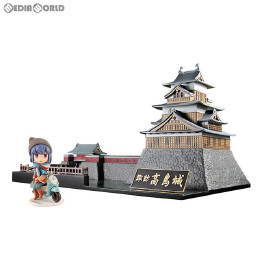[PTM]1/200 高島城×ゆるキャン△〜お城とキャンプとソロキャンガール〜 プラモデル ミニフィギュア(PP071) PLUM(プラム)