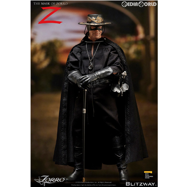 [FIG] プレミアム・アルティメイト・マスターピース アントニオ・バンデラス as アレハンドロ・ムリエッタ マスク・オブ・ゾロ 1/6 フィギュア BLITZWAY(ブリッツウェイ)