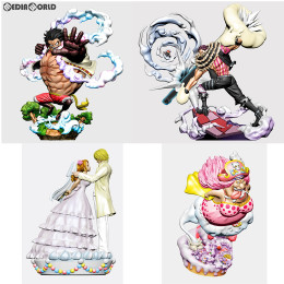 [FIG](BOX)LOGBOX RE BIRTH ホールケーキアイランド編 ONE PIECE(ワンピース) フィギュア(4個) メガハウス