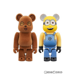 [FIG]BE@RBRICK(ベアブリック) TIM & BOB(ティム&ボブ) ミニオンズ 2PACK(2パック) 完成品 可動フィギュア メディコム・トイ