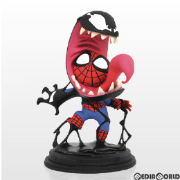 [FIG]スパイダーマン with ヴェノム アニメイテッド ミニスタチュー マーベルコミック 完成品 フィギュア ダイアモンドセレクト