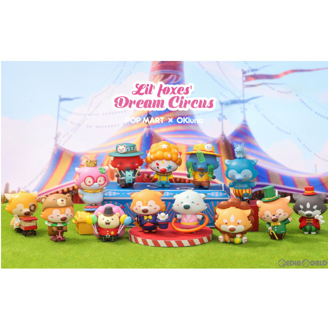 [FIG] (BOX)GOOBI THE KID FOX ドリームサーカスシリーズ 完成品 フィギュア(12個) POP MART(ポップマート)