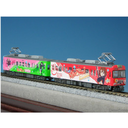 [PTM]1/150 京阪600形 映画「けいおん!」ラッピング電車(放課後ティータイムトレイン) 2輌セット プラモデル(KO-1) プラッツ