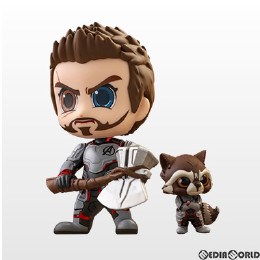 [FIG]コスベイビー サイズS ソー&ロケット(チームスーツ版) 2体セット アベンジャーズ/エンドゲーム 完成品 フィギュア(COS#550) ホットトイズ
