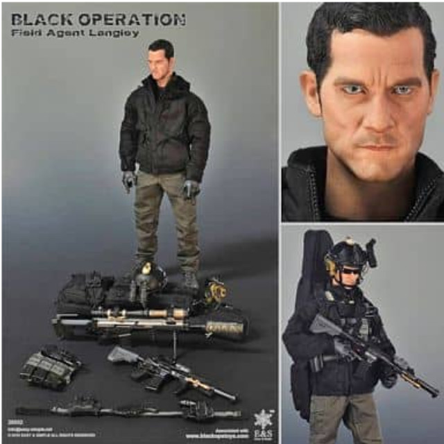[FIG]ブラックオペレーションフィールドエージェント 』ラングレー』 1/6 アクションフィギュア