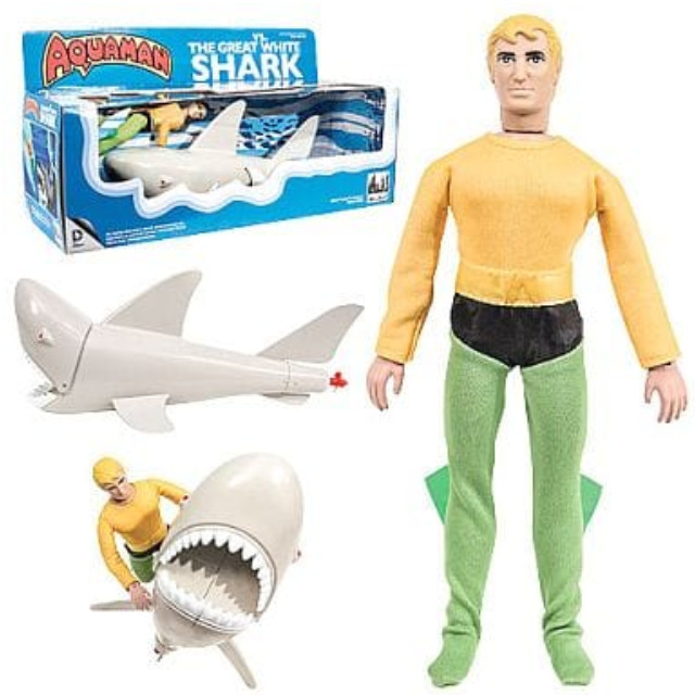 [FIG]アクアマン vs グレート・ホワイト・シャーク プレイセット 「アクアマン」 ワールドグレイテストヒーローズ レトロ 8インチ アクションフィギュア