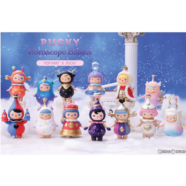 [FIG] (BOX)PUCKY 十二星座シリーズ 完成品 フィギュア(12個) POP MART(ポップマート)