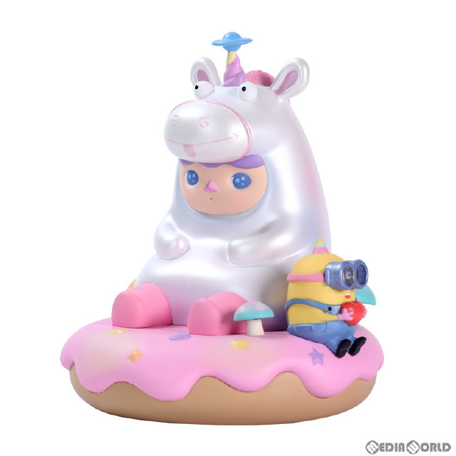 [FIG] PUCKY×ミニオンズ ふわふわユニコーンベイビー 完成品 フィギュア POP MART(ポップマート)