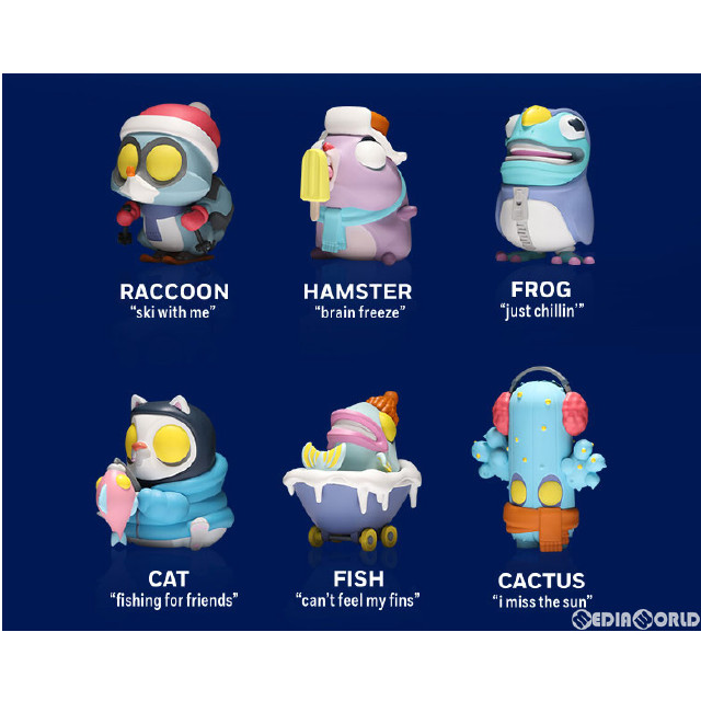 [FIG] (BOX)COARSE(コース) LITTLE VOYAGERS サブゼロ!シリーズ 完成品 フィギュア(6個) POP MART(ポップマート)