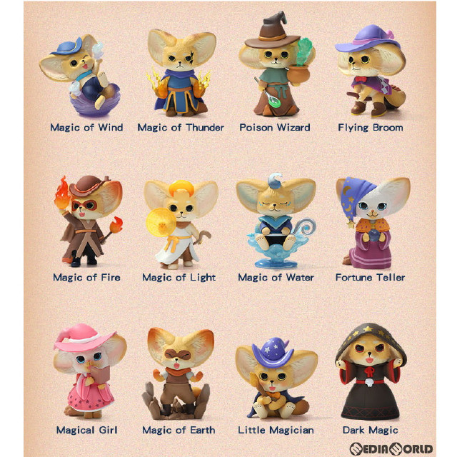 [FIG] (BOX)THE KENNETH FOX(ケネスフォックス) 魔法の町で シリーズ 完成品 フィギュア(12個) POP MART(ポップマート)