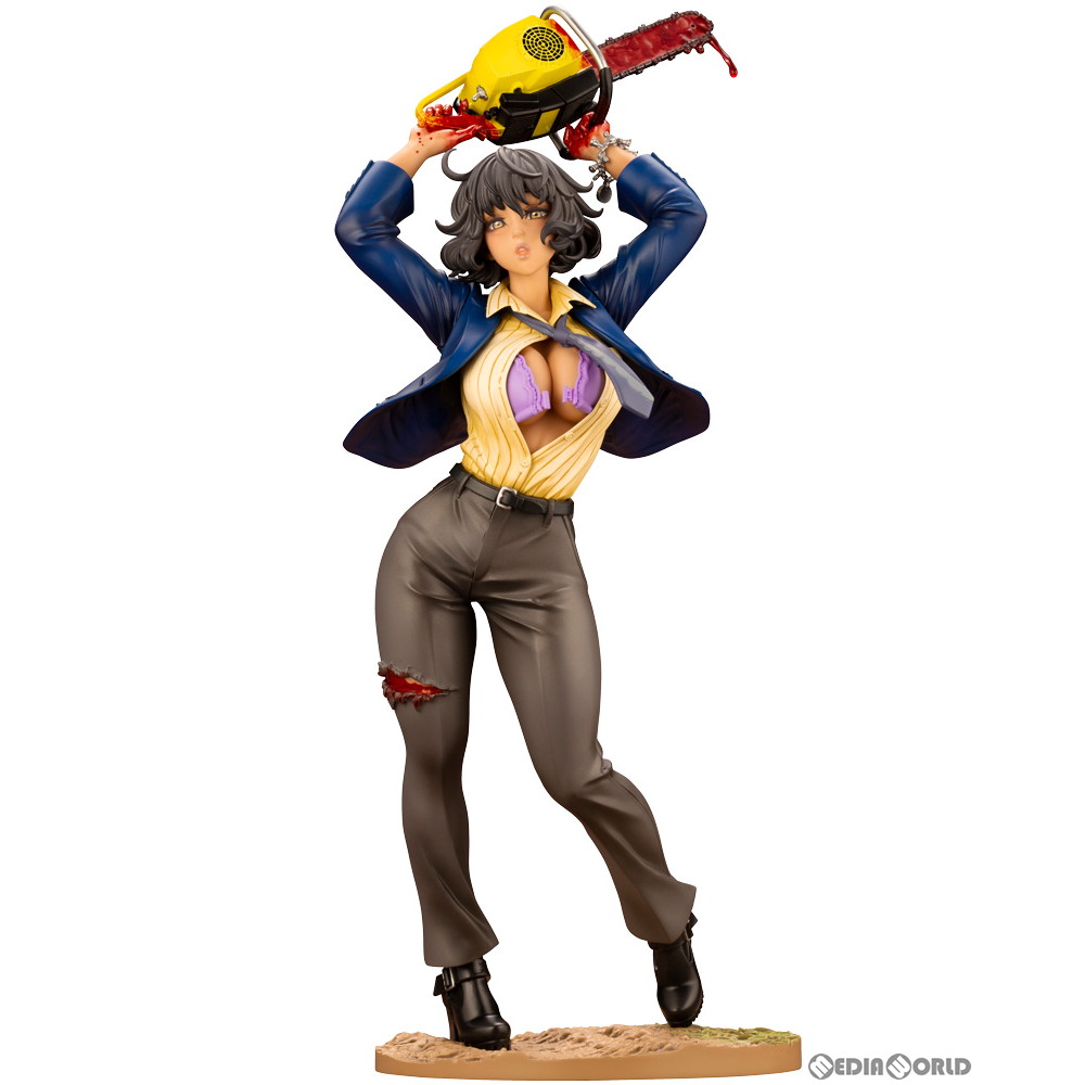 [FIG]HORROR美少女 レザーフェイス CHAINSAW DANCE 悪魔のいけにえ 1/7 完成品 フィギュア(SV271) コトブキヤ