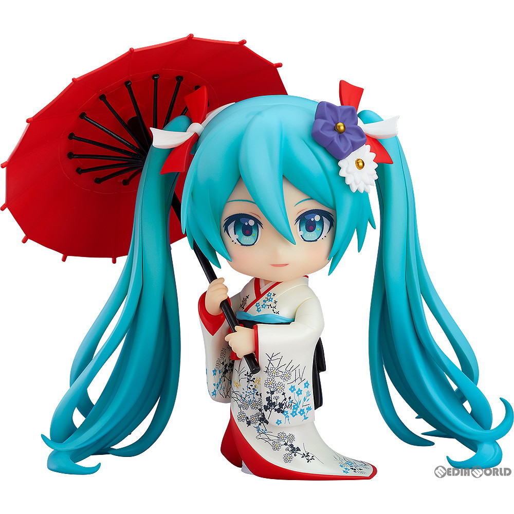 [FIG]ねんどろいど 1427 初音ミク 冬木小袖Ver. キャラクター・ボーカル・シリーズ01 初音ミク 完成品 可動フィギュア グッドスマイルカンパニー