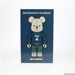 [FIG]BE@RBRICK(ベアブリック) SEVENDAYS=SUNDAY(セブンデイズ サンデイ) 400% 完成品 可動フィギュア メディコム・トイ