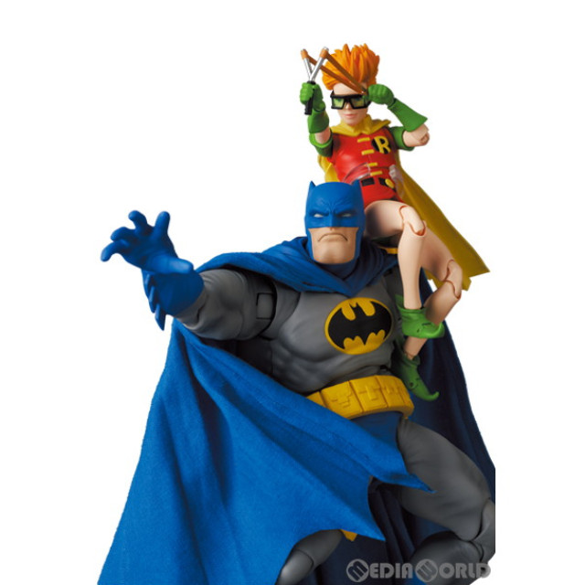 [FIG]マフェックス No.139 MAFEX BATMAN BLUE Ver. & ROBIN(The Dark Knight Returns)(バットマン ブルーVer.&ロビン ダークナイト・リターンズ) 完成品 可動フィギュア メディコム・トイ