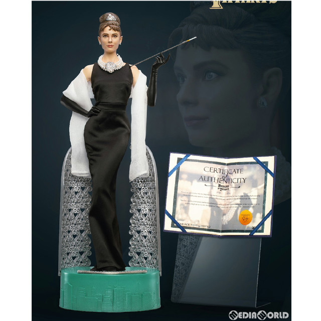 [FIG] 1/4 オードリー・ヘップバーン スタチュー デラックス版 ティファニーで朝食を 完成品 フィギュア スターエーストイズ/エクスプラス