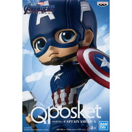 [FIG]キャプテン・アメリカ(マスク) 「キャプテン・アメリカ」 Q posket MARVEL -CAPTAIN AMERICA- プライズフィギュア バンプレスト