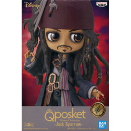 [FIG]ジャック・スパロウ(衣装暗い) 「パイレーツ・オブ・カリビアン」 Q posket Disney Characters -Jack Sparrow- プライズフィギュア バンプレスト