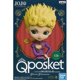 [FIG]ジョルノ・ジョバァーナ(ツヤなし) 「ジョジョの奇妙な冒険 第五部 黄金の風」  Q posket-Giorno Giovanna- プライズフィギュア バンプレスト