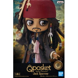 [FIG]ジャック・スパロウ(衣装明るい) 「パイレーツ・オブ・カリビアン」 Q posket Disney Characters -Jack Sparrow- プライズフィギュア バンプレスト