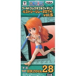 [FIG]ナミ 「ワンピース」 ワールドコレクタブル-ヒストリーリレー20TH-vol.5 プライズフィギュア バンプレスト