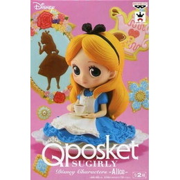 [FIG]アリス 「ディズニー」 Q posket SUGIRLY Disney Characters -Alice- プライズフィギュア バンプレスト