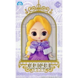 [FIG]ラプンツェル 「塔の上のラプンツェル」 CUICUI ディズニーキャラクターズ プレミアムドール〜Rapunzel〜Winter Ver. プライズフィギュア セガ