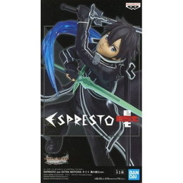 [FIG]キリト 「ソードアート・オンライン インテグラル・ファクター」 ESPRESTO est-EXTRA MOTIONS-キリト 黒の剣士Ver. プライズフィギュア バンプレスト