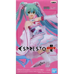 [FIG]初音ミク レーシングVer. 「キャラクター・ボーカル・シリーズ01 初音ミク」 ESPRESTO est-Dress&Hair-レーシングミク2019 晴着Ver. プライズフィギュア バンプレスト