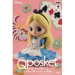 [FIG]アリス(ミルキーカラーver) 「ディズニー」 Q posket SUGIRLY Disney Characters -Alice- プライズフィギュア バンプレスト