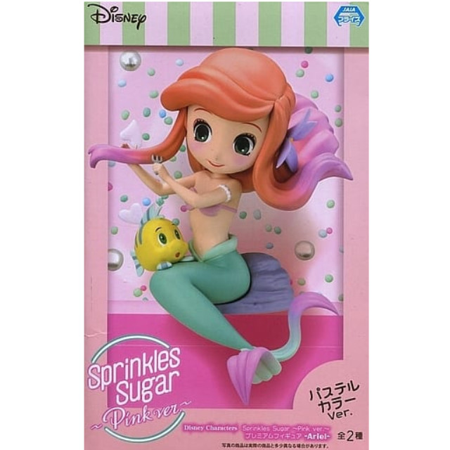 [FIG]アリエル(パステルカラー) 「リトル・マーメイド」 Disney Characters Sprinkles Sugar〜Pink ver.〜 プレミアム-Ariel- プライズフィギュア セガ