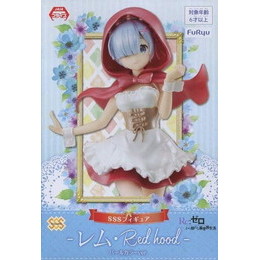 [FIG]レム 「Re:ゼロから始める異世界生活」 SSS-レム・Red hood-パールカラーver. プライズフィギュア フリュー