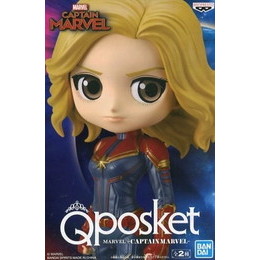 [FIG]キャプテン・マーベル(衣装濃) 「キャプテン・マーベル」 Q posket MARVEL -CAPTAIN MARVEL- プライズフィギュア バンプレスト