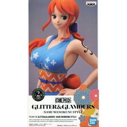 [FIG]ナミ(スカイブルー) 「ワンピース」 GLITTER&GLAMOURS -NAMI WANOKUNI STYLE- プライズフィギュア バンプレスト