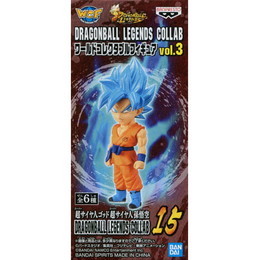 [FIG]超サイヤ人ゴッド超サイヤ人孫悟空 「ドラゴンボール レジェンズ」 DRAGONBALL LEGENDS COLLAB ワールドコレクタブルvol.3 プライズフィギュア バンプレスト