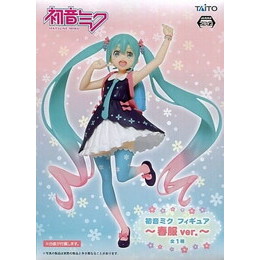 [FIG]初音ミク 「キャラクター・ボーカル・シリーズ 01 初音ミク」 〜春服ver.〜 プライズフィギュア タイトー