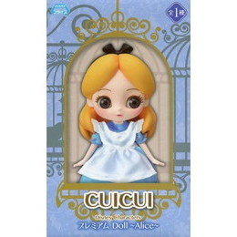 [FIG]アリス 「ふしぎの国のアリス」 CUICUI ディズニーキャラクターズ プレミアムドール〜Alice〜 プライズフィギュア セガ