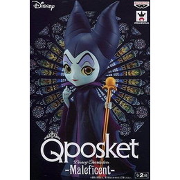 [FIG]マレフィセント(ネイビー) 「眠れる森の美女」 Q posket Disney Characters -Maleficent- プライズフィギュア バンプレスト