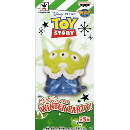 [FIG]エイリアン(サンタ帽の中ブルー) 「トイ・ストーリー」 ワールドコレクタブル WINTER PARTY! プライズフィギュア バンプレスト