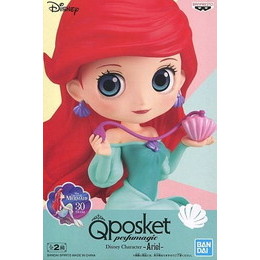 [FIG]アリエル(髪色濃) 「リトル・マーメイド」 Q posket perfumagic Disney Character-Ariel プライズフィギュア バンプレスト