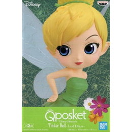 [FIG]ティンカー・ベル(服装濃) 「ピーター・パン」 Q posket Disney Character-Tinker Bell・Leaf Dress- プライズフィギュア バンプレスト